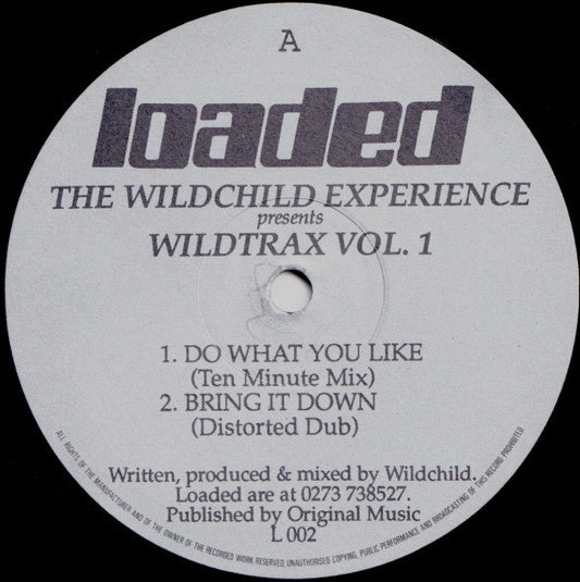Wildchild : Wildtrax Vol. 1 (12")