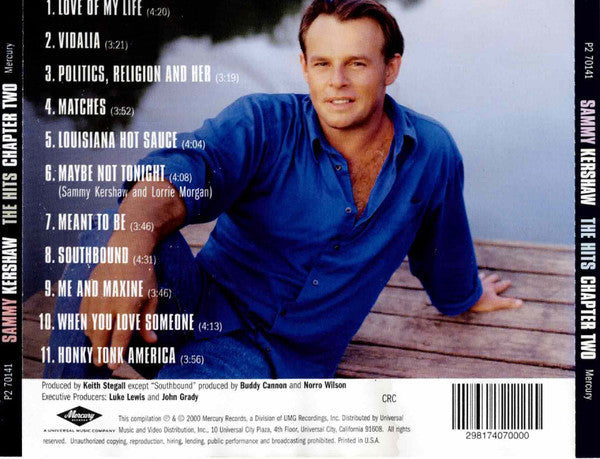 Sammy Kershaw : The Hits/Chapter 2 (CD, Comp)