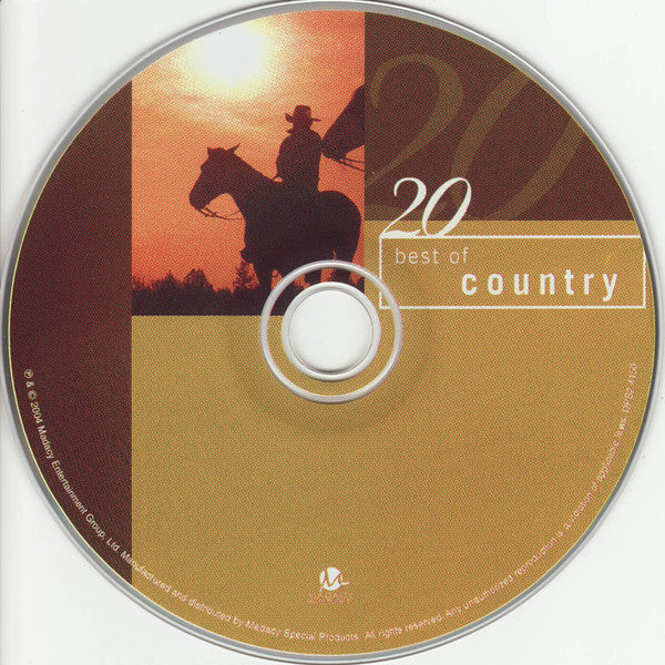 The Countdown Singers : 20 Best Of Country (CD, Comp)