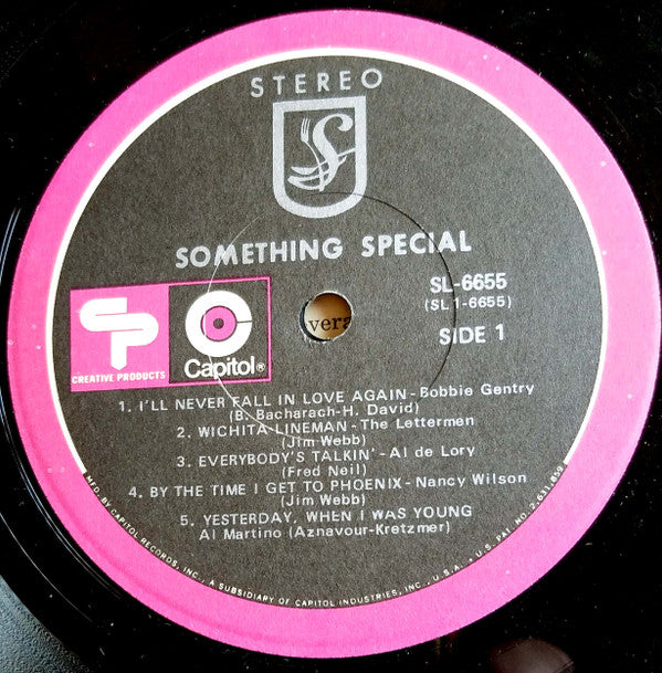 Various : Something Special (LP, Album)