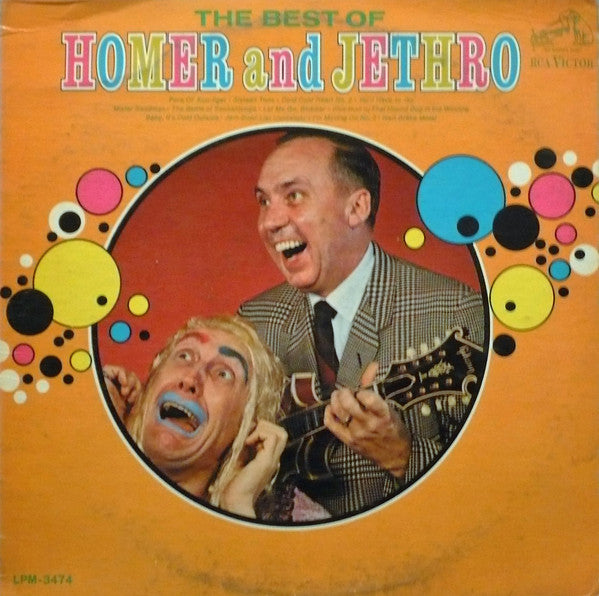 Homer And Jethro : The Best Of Homer And Jethro (LP, Album, Comp, Mono, RE, Hol)