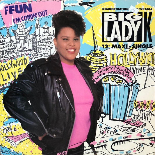 Big Lady K : Ffun / I'm Comin' Out (12", Maxi, Promo)