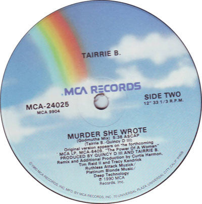 Tairrie B. : Murder She Wrote (12")