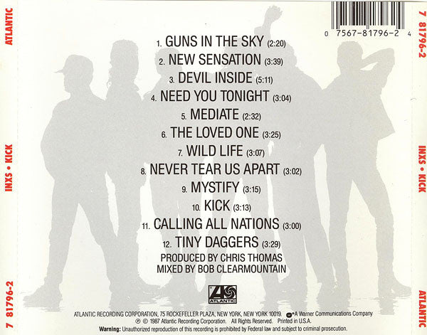 INXS : Kick (CD, Album)