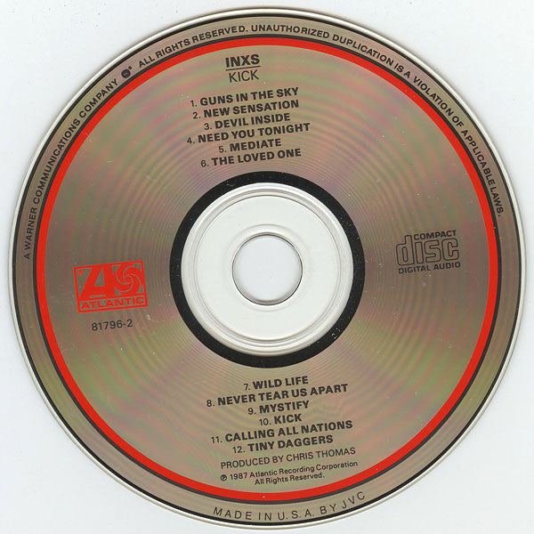 INXS : Kick (CD, Album)