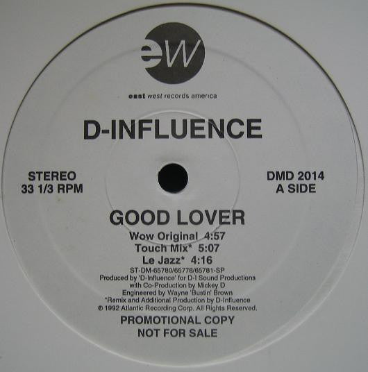 D'Influence : Good Lover (12", Promo)