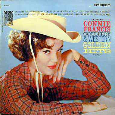 Connie Francis : Country & Western Golden Hits (LP, Album)