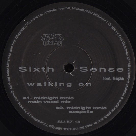 Sixth Sense (3) Feat. Sepia (2) : Walking On (12")