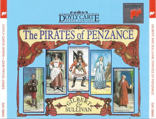 Gilbert & Sullivan : The Pirates Of Penzance Or The Slave Of Duty (2xCD, Album)