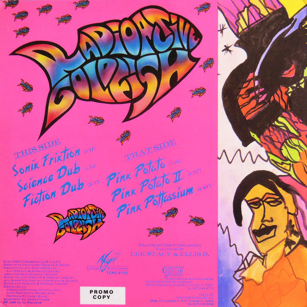 Radioactive Goldfish : Sonik Friktion / Pink Potato (12", Promo, Pin)
