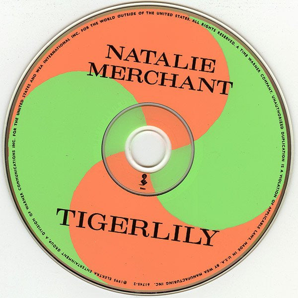 Natalie Merchant : Tigerlily (CD, Album)