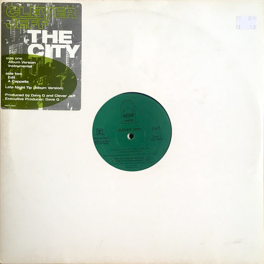 Clever Jeff : The City (12", Promo)