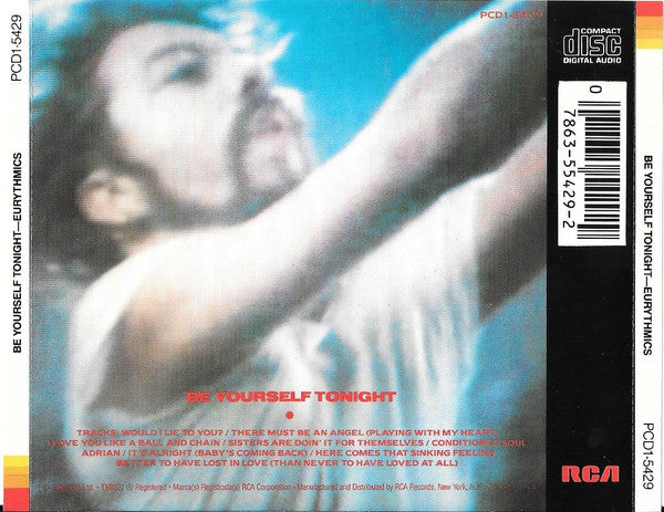 Eurythmics : Be Yourself Tonight (CD, Album, RE)