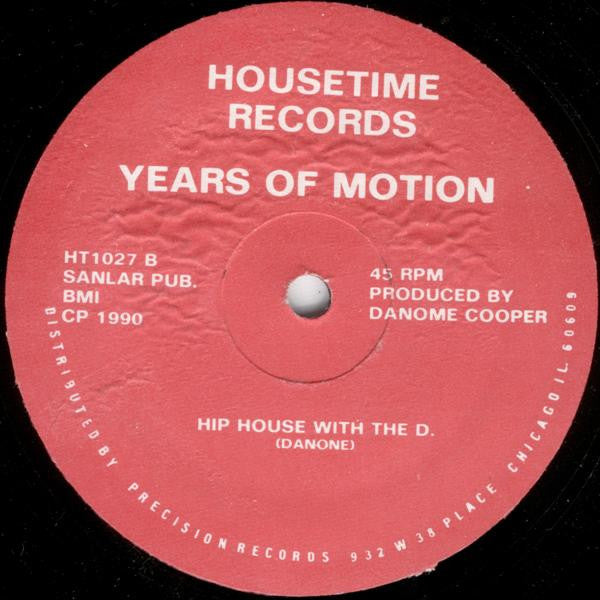 Years Of Motion : Danomes On The Smoth Tip (12")