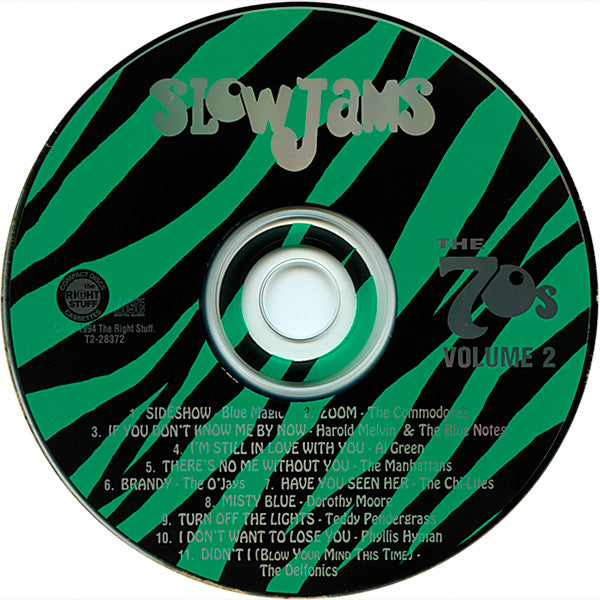 Various : Slow Jams: The 70s Volume 2 (CD, Comp)