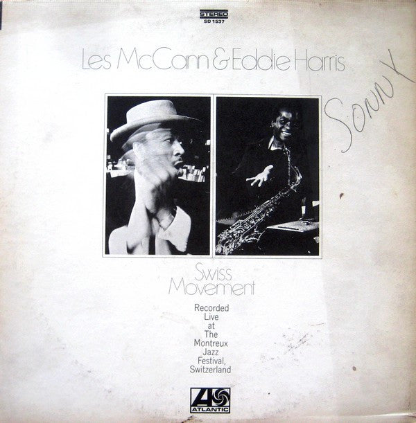 Les McCann & Eddie Harris : Swiss Movement (LP, Album, MO )