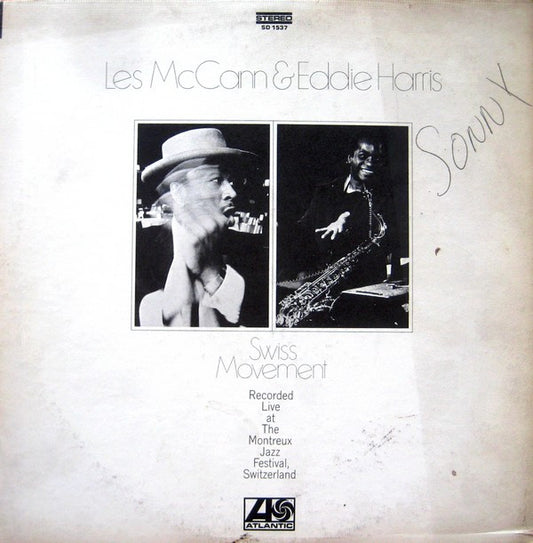 Les McCann & Eddie Harris : Swiss Movement (LP, Album, MO )