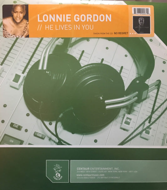 Lonnie Gordon : He Lives In You (2x12")