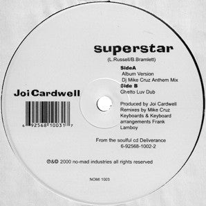 Joi Cardwell : Superstar (2x12")