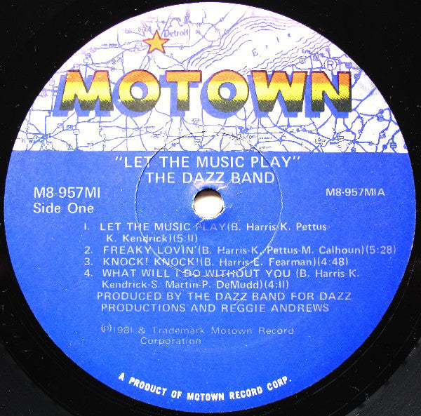 Dazz Band : Let The Music Play (LP, Album)