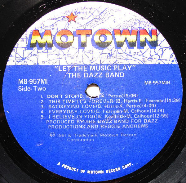 Dazz Band : Let The Music Play (LP, Album)