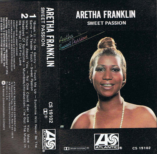 Aretha Franklin : Sweet Passion (Cass, Album)