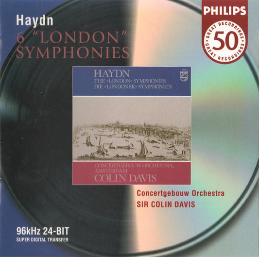 Joseph Haydn / Concertgebouworkest, Sir Colin Davis : 6 "London" Symphonies (2xCD, Comp, Club, RE, RM)