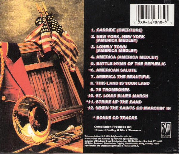 John Williams (4) And The Boston Pops Orchestra : Salute To America (CD, Comp)