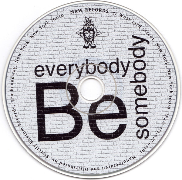 Ruffneck Featuring Yavahn : Everybody Be Somebody (CD, Maxi)