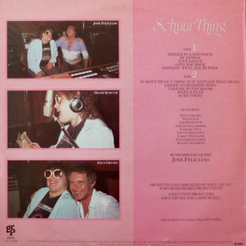 Diane Schuur : Schuur Thing (LP, Album)