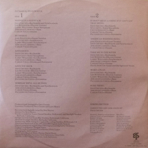 Diane Schuur : Schuur Thing (LP, Album)