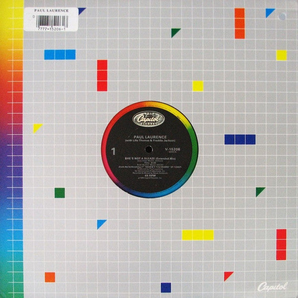 Paul Laurence : She's Not A Sleaze (12")