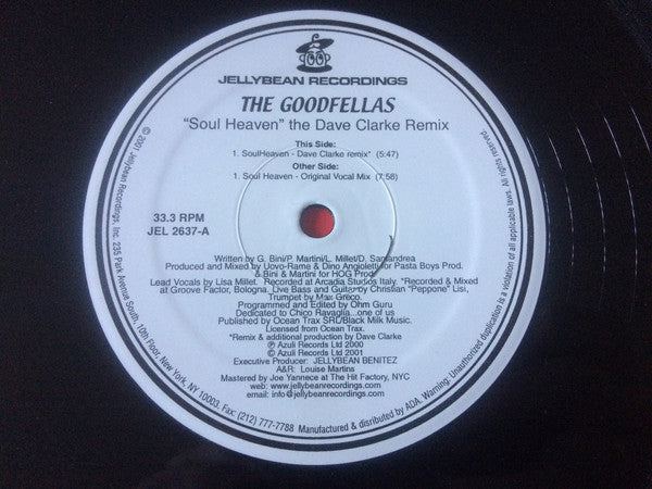 The Goodfellas (2) : Soul Heaven (12")