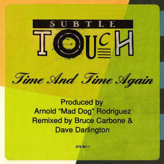 Subtle Touch : Time And Time Again (12", Promo)