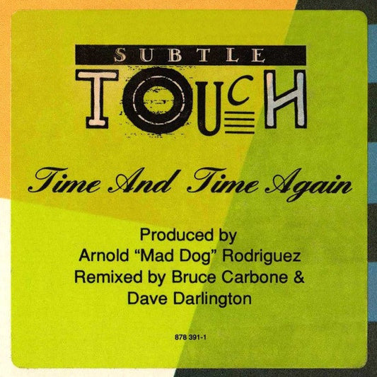 Subtle Touch : Time And Time Again (12", Promo)