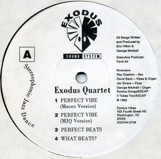 Exodus Quartet : Perfect Vibe (12")