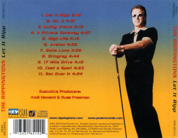 The Rippingtons Featuring Russ Freeman (2) : Let It Ripp (CD, Album)