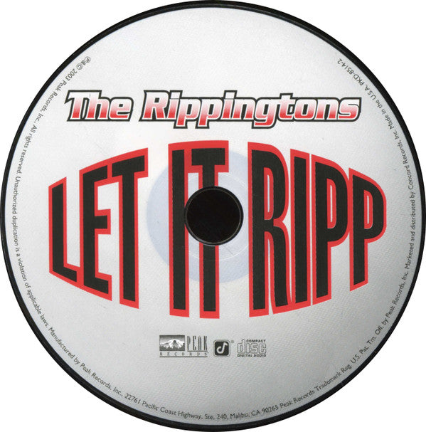 The Rippingtons Featuring Russ Freeman (2) : Let It Ripp (CD, Album)