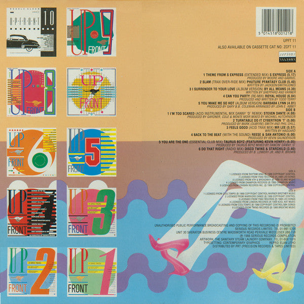 Various : Upfront Eleven (LP, Comp)