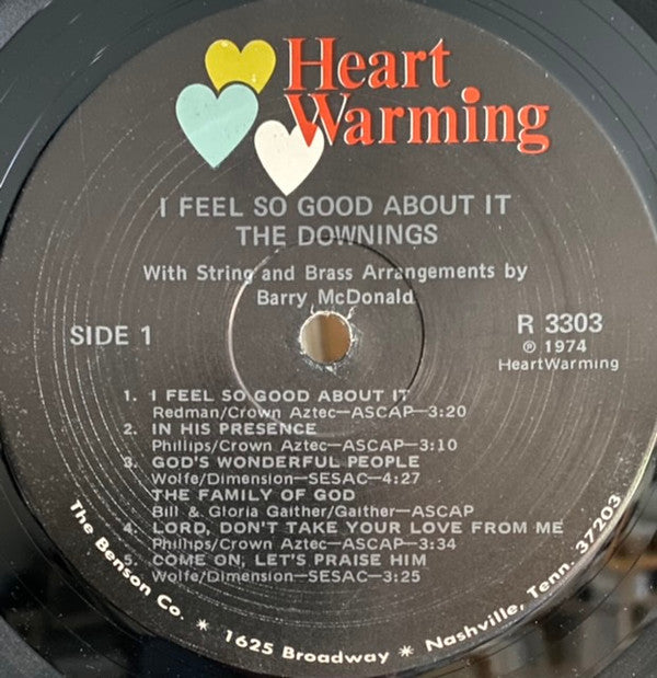 The Downings : I Feel So Good About It (LP, Album)