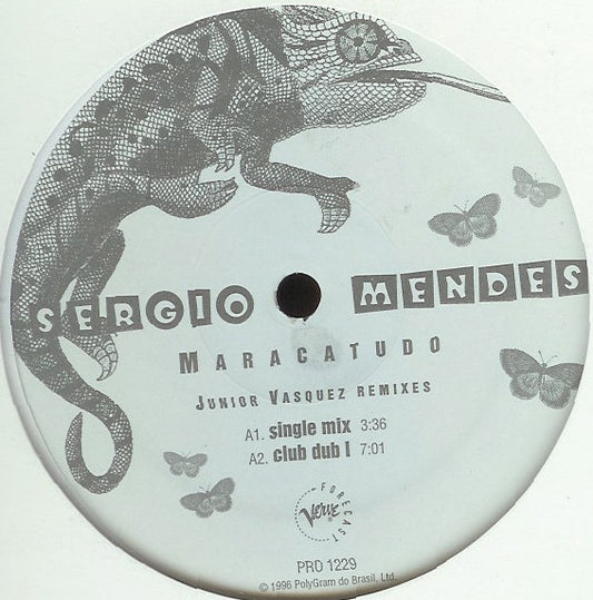Sérgio Mendes : Maracatudo (Junior Vasquez Remixes) (12", Promo)