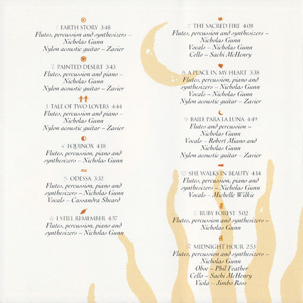 Nicholas Gunn : The Sacred Fire (CD, Album)