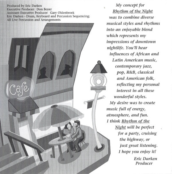 Eric Darken : Rhythm Of The Night (CD)