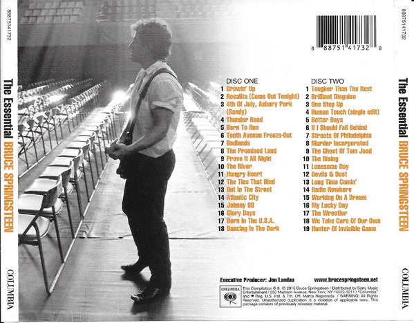 Bruce Springsteen : The Essential Bruce Springsteen (2xCD, Comp, RE, RM)