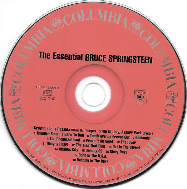 Bruce Springsteen : The Essential Bruce Springsteen (2xCD, Comp, RE, RM)