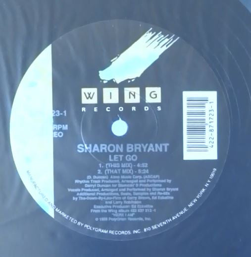 Sharon Bryant : Let Go (12", Single)