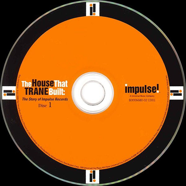Various : The House That Trane Built: The Story Of Impulse Records (4xCD, Comp)