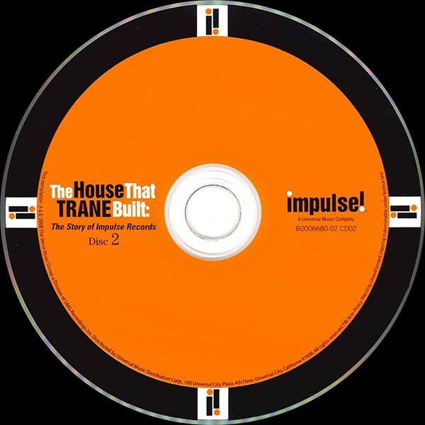 Various : The House That Trane Built: The Story Of Impulse Records (4xCD, Comp)