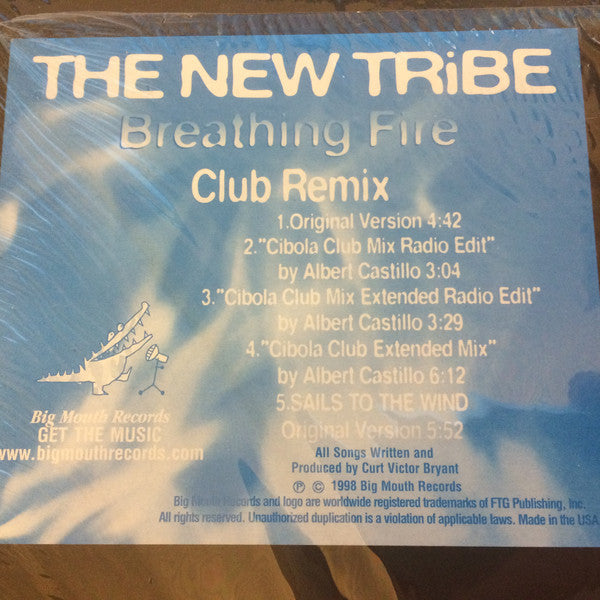 The New Tribe : Breathing Fire (Club Remix) (12")