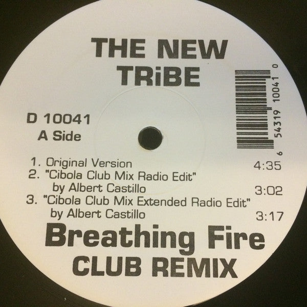 The New Tribe : Breathing Fire (Club Remix) (12")